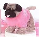 Stuffed Pug Fancy Pal 12"