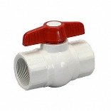 2 Pack of FP4BT-2 2 FIP PVC BALL VALVE