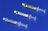 Monoject Prefill I.V. Syringes - 12mL Syringe, Filled with 5mL 100U/mL Heparin Flush - 180 Per Case - Model SWD590125