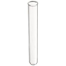 American Educational Borosilicate Glass Round Bottom Test Tube, 25mm OD x 200mm Length (Pack of 48)