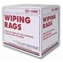 42WWF10 10# WHITE WIPING RAGS PACK:10 LB. BOX