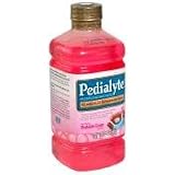 Pedialyte Oral Electrolyte Maintenance Solution, Bubble Gum - 1 ltr each Bottle, 8/ Case