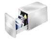 Fellowes 93020 Modular CD/Zip Disk/3.5" Diskette Drawer, 7 1/16 x 12 3/4 x 7 3/16, Platinum