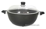 Scanpan Classic Ceramic Titanium 8-1/4-Quart Covered Casserole