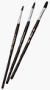 3 Pc Artist Brush Set