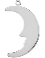 Sterling Silver Tiny Half Moon Charm