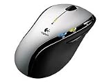 Logitech MX610 LEFT HANDED Cordless Laser Mouse [10-Button, RF, PS/2, USB, Silver/Black]