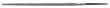 Nicholson 21853 8-Inch Round Bastard File without handle