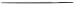 Nicholson 21853 8-Inch Round Bastard File without handle