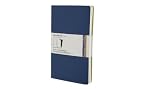 Carnet Volant blanc - Grand format - Set de 2 pièces - Bleu - Couverture souple - 13 x 21 cm Image du produit
