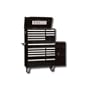 Mountain (MTN31241BK) Black 41" Top Chest / Cabinet / Side Combo Tool Box