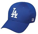 MLB ADULT Los Angeles DODGERS Home Blue Hat Cap Adjustable Velcro TWILL