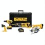 DEWALT DW4CPK2 Heavy Duty 18 Volt Compact 4-Tool Combo Kit