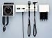 Welch Allyn 767 Wall Transformer 767 Wall Aneroid and KleenSpec Plus Otoscope Specula Dispenser