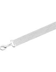 7 Inch Sterling Silver Solid Foxtail Mesh Bracelet