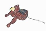 Western Saddle Horse Pony Ceiling Fan Pull Rodeo
