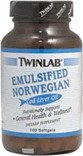 Review Twinlab  / Emulsified Norwegian Cod Liver Oil ( 100 Sftgls ) Twinlab