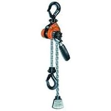 CM 602 Series Mini Ratchet Lever Chain Hoist, 6-19/64" Lever, 550 lbs Capacity, 10' Lift Height