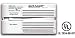 MTI Industries 65-541-WT 12-V Surface Mount Hard Wired Carbon Monoxide Alarm