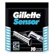 Gillette Sensor Shaving Cartridges for Men, 10-Count Packages (Pack of 2)