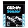 Gillette Sensor Shaving Cartridges for Men, 10-Count Packages (Pack of 2)