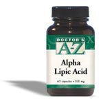 Doctors A-Z - Alpha Lipoic Acid 300 mg Capsules 60 Each thumbnail
