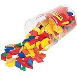 Learning Resources Plastic Pattern Blocks 1cm (Set of 250)