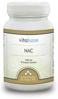 NAC (N-Acetyl Cysteine) (600 mg) - 60 vegicaps per Bottle (3 Pack)