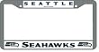 Seattle Seahawks Chrome License Plate Frame - SET OF 6 - Sports Merchandise