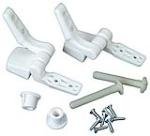 Plumb Shop Div Brasscraft #479-568 MP White Toil Seat Hinge