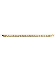 14k Diamond Cut Bracelet 7"
