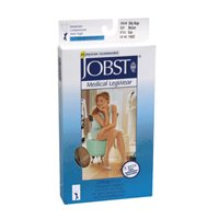 Jobst UltraSheer Knee High Compression Stockings - (15-20 mmHg) BEIGE - MEDIUM
