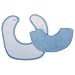 Chin Bibs 2 Pack Blue Image