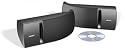 Bose 161 Speaker System (Black) - ideal for stereo or home theater use