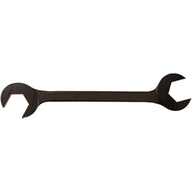 Martin Hydraulic Wrenches Angle Openings SAE #BLK3732 , 2 X 2 " opening, 21 12 " long, 3.94 " head diameter, 0.59 " head thickness, Industrial Black finish