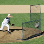JUGS Seven Footer L-Shaped Pitcher's Screen
