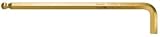 PB Gold-plated Ball point (long type) hex keys for hexagon socket screws size:5 (Metric)