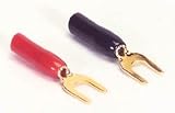Terminals & Kits: Gold Spade 22-16 AWG #8 2 Pair