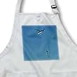 A Helicopter Carries Mother Polar Bear And Cubs - Waist Apron With Pockets by 3dRose LLC
