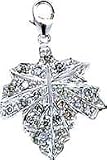Maple Leaf, 14K Gold Diamond Charm