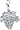 Maple Leaf, 14K White Gold Diamond Charm