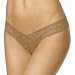 Low rise thong Taupe