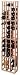 Wine Cellar Innovations Traditional Redwood Individual Magnum Bottle Rack 48-bottle