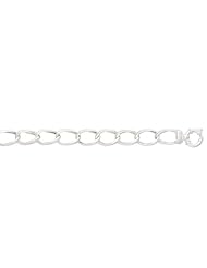 Sterling Silver Italian Fancy Bracelets Extra Long 8.25 AWSS-46-008825