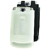 2 PACK (BLACK + WHITE) SILICONE SKIN RUBBER CASE COVERS COMBO for LG VX8700 / VX-8700 (2 Pieces) - RETAIL PACKAGING