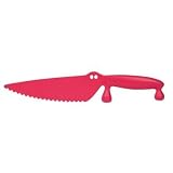 Koziol Cake Knife - Rasberry