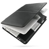 Luxury Black Leather Premium Case for Asus EEE 904 / 904HD - Black