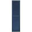 15X52 BLK LOUVER SHUTTER (Builders Edge, Inc. 10140052002)