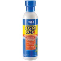 Aquarium Pharmaceuticals 85C Stress Coat Fish and Tap Water Conditioner, 16 oz. Bottle
