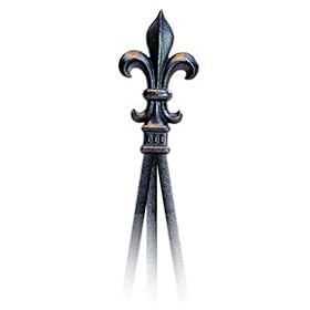 Support Trellis for Climbing Plants Fleur De Lis Garden by 